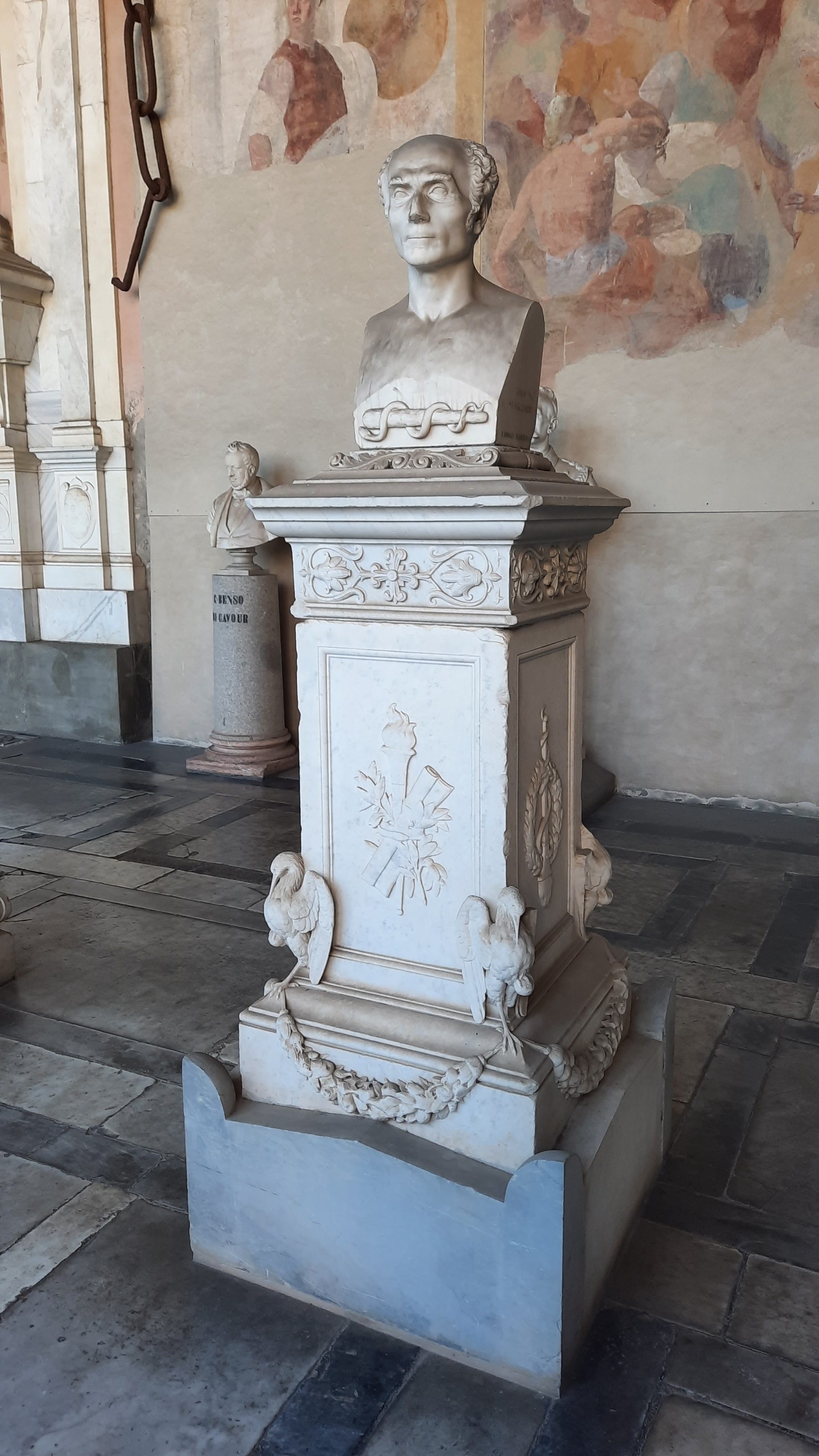 Giorgio Regnoli's bust, Campo Santo, Pisa - 02.jpg